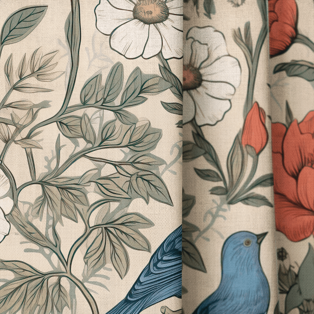 Brookley Vintage - Curtain Panel - The Drapery