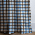 Bruce Plaid - Curtain Panel - The Drapery