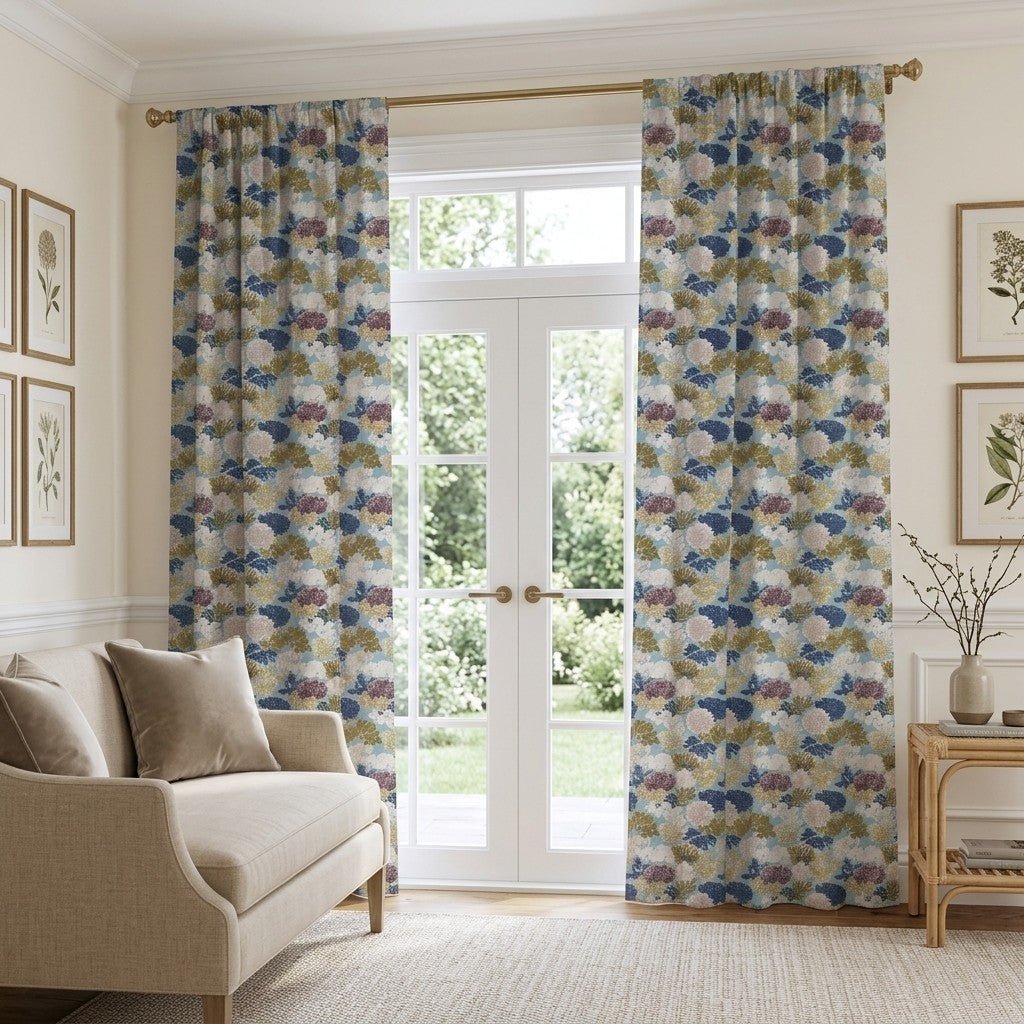 Brushstroke - Curtain Panel - The Drapery