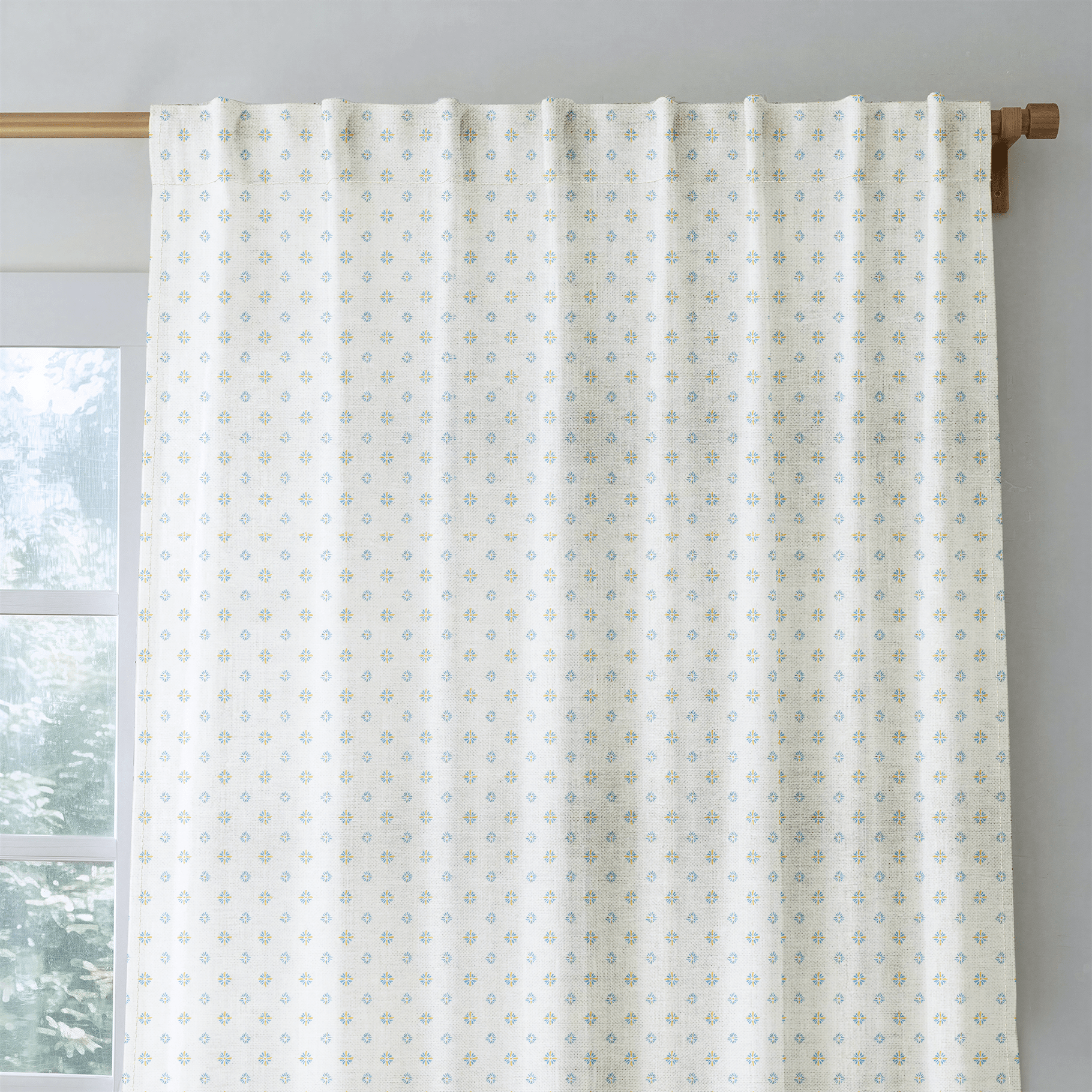Buttercup - Curtain Panel - The Drapery