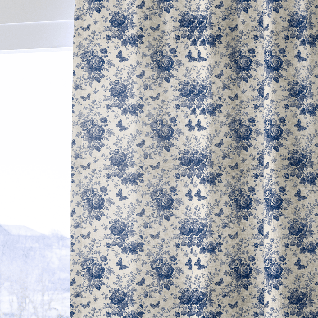 Butterfly Chateau - Curtain Panel - The Drapery