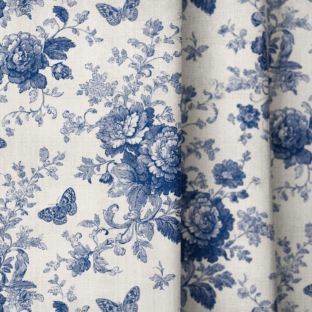 Butterfly Chateau - Curtain Panel - The Drapery