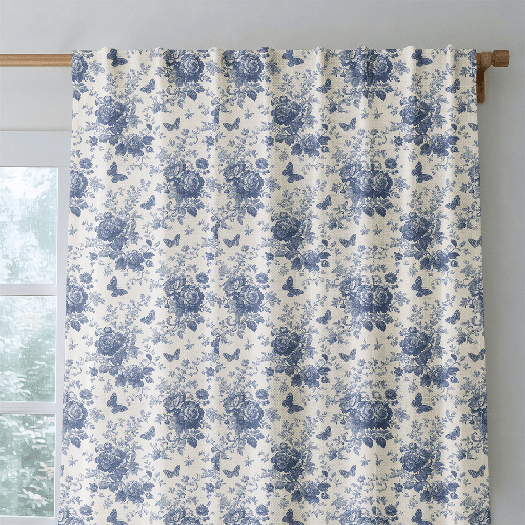 Butterfly Chateau - Curtain Panel - The Drapery