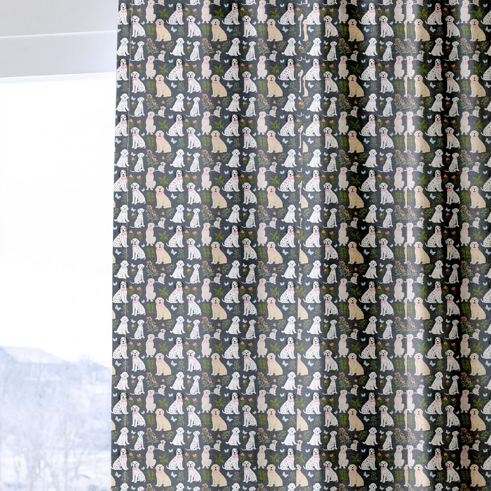 Butterfly Friends - Curtain Panel - The Drapery