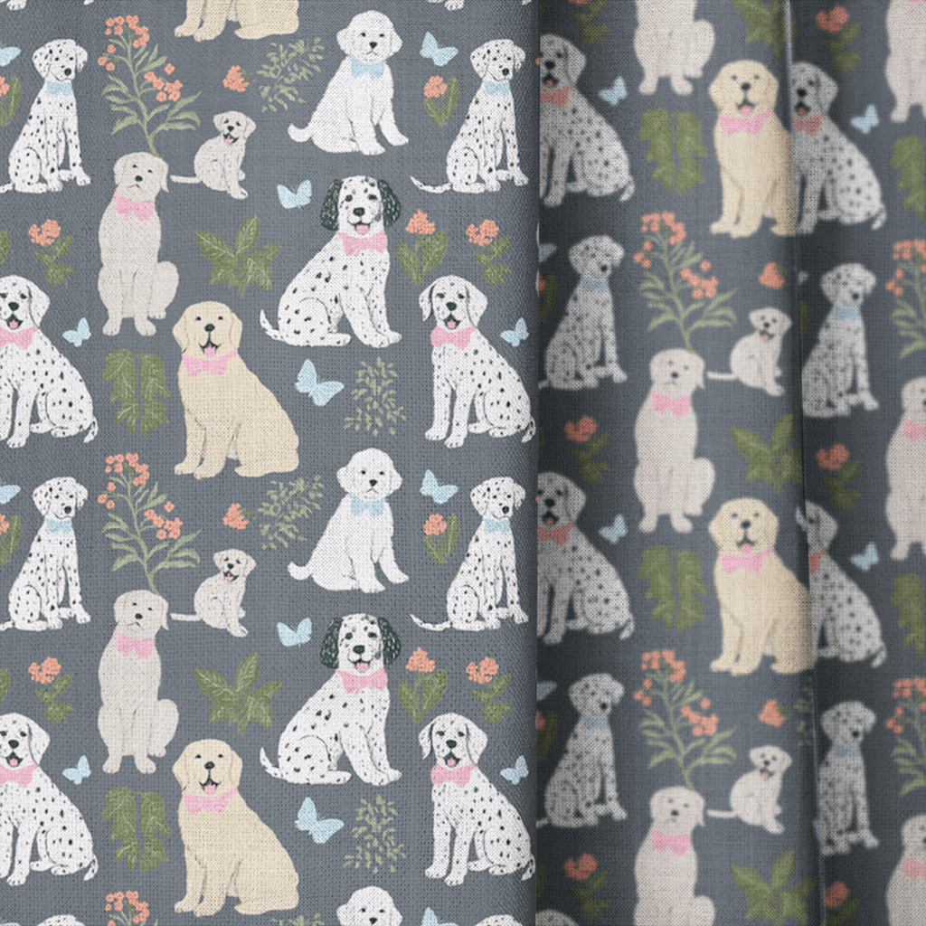 Butterfly Friends - Curtain Panel - The Drapery