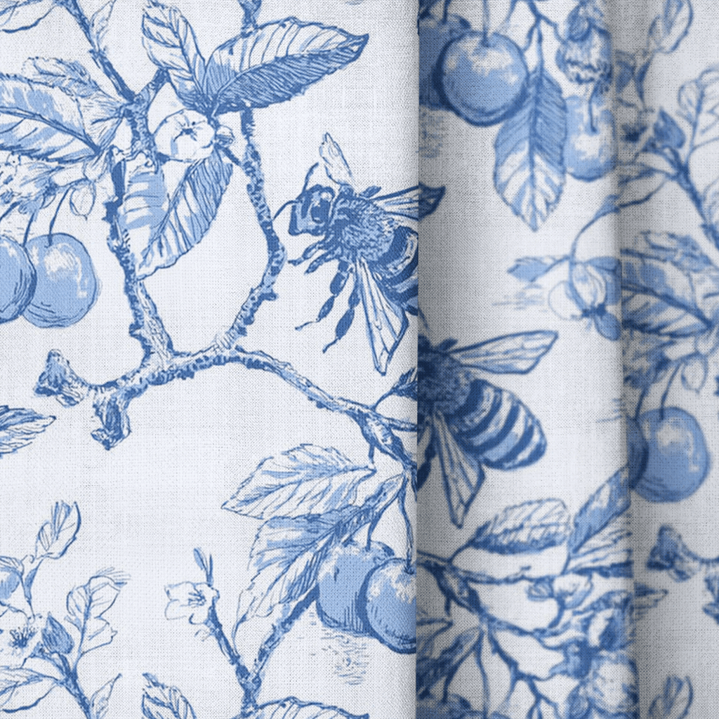 Buzzin Around - Curtain Panel - The Drapery