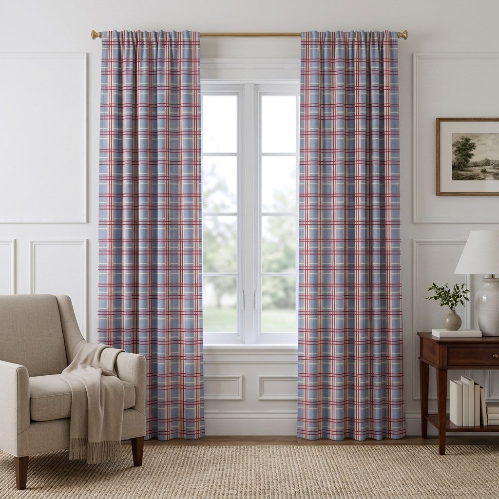 Macey - Curtain Panel - Polished Sitting Room