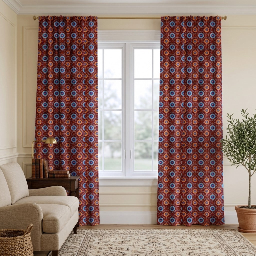 Faye - Curtain Panel - Classic Living Room