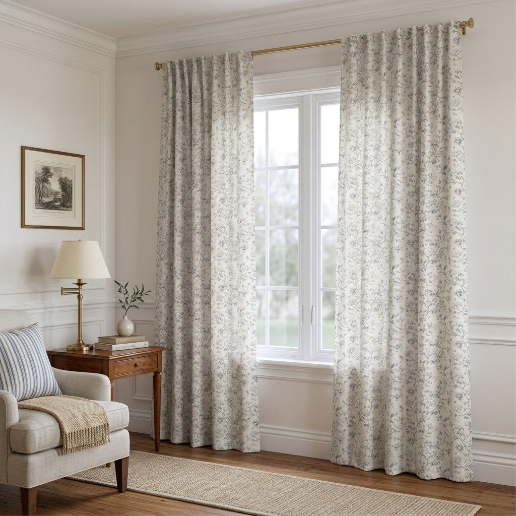 Eulalia Garden - Curtain Panel - Reading Corner