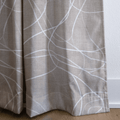 Cadence Abstract - Curtain Panel - The Drapery
