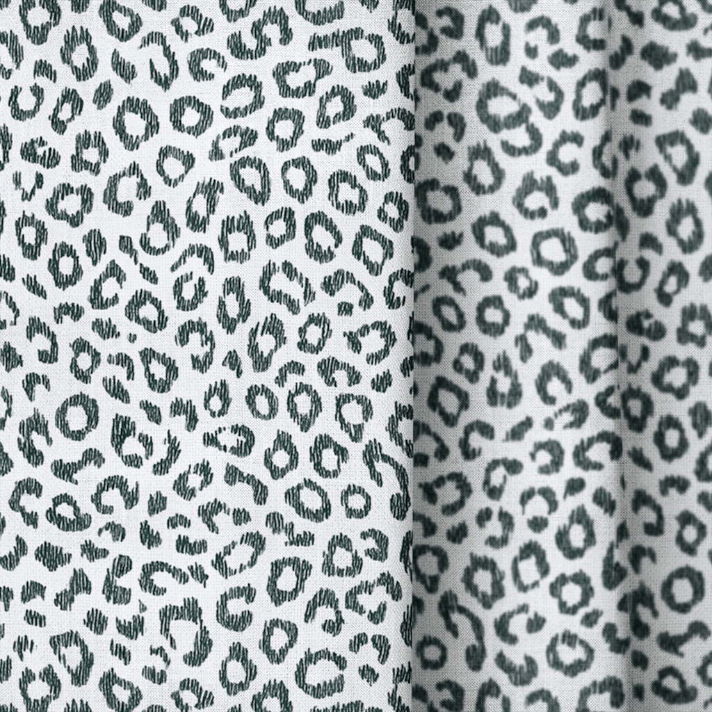 Caedric Leopard - Curtain Panel - The Drapery