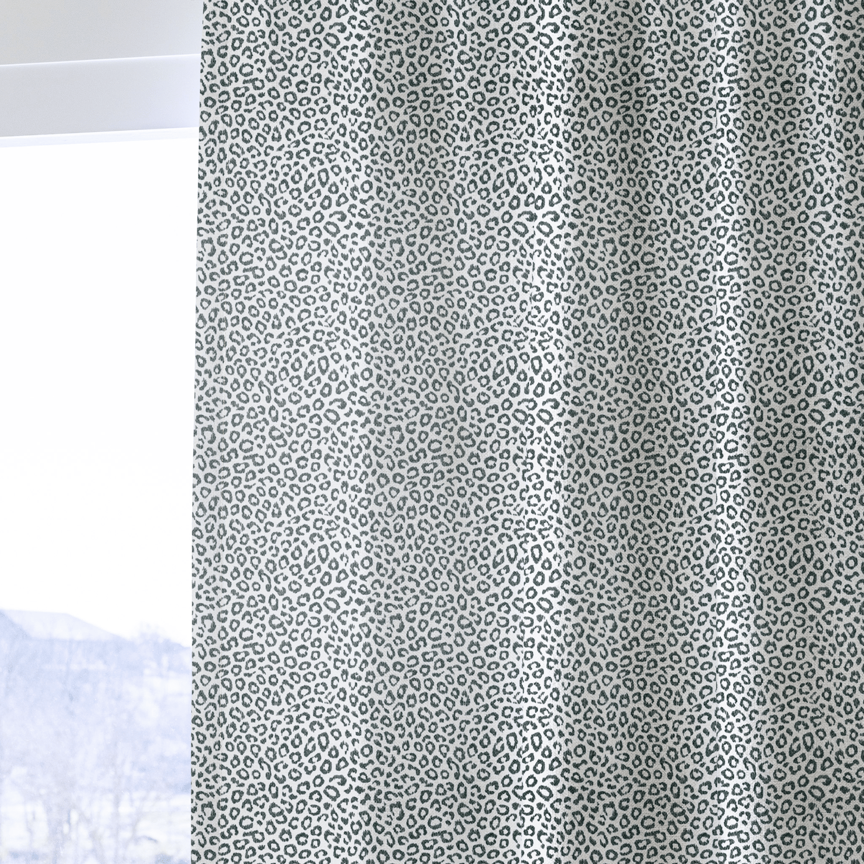 Caedric Leopard - Curtain Panel - The Drapery