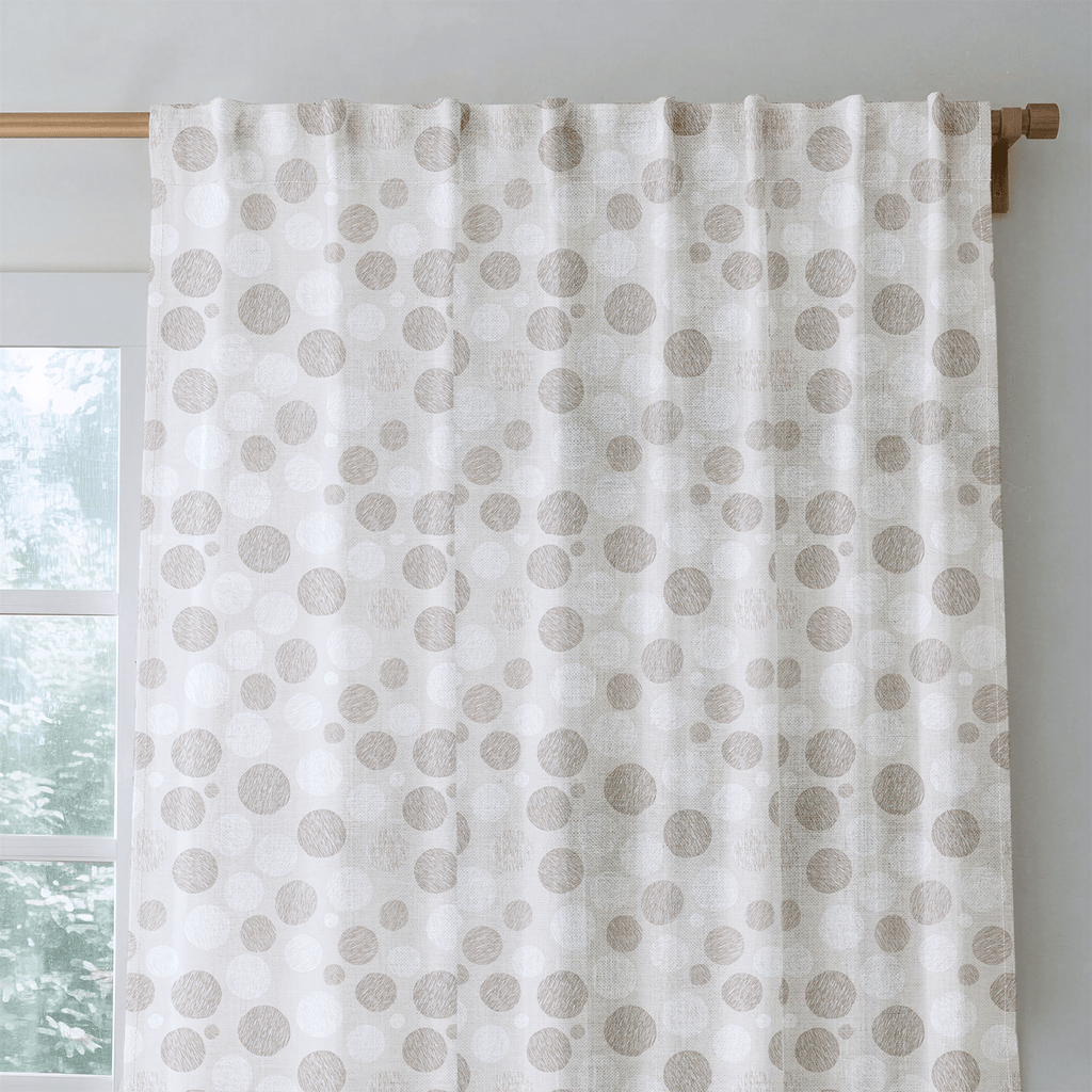 Caelan Dots - Curtain Panel - The Drapery