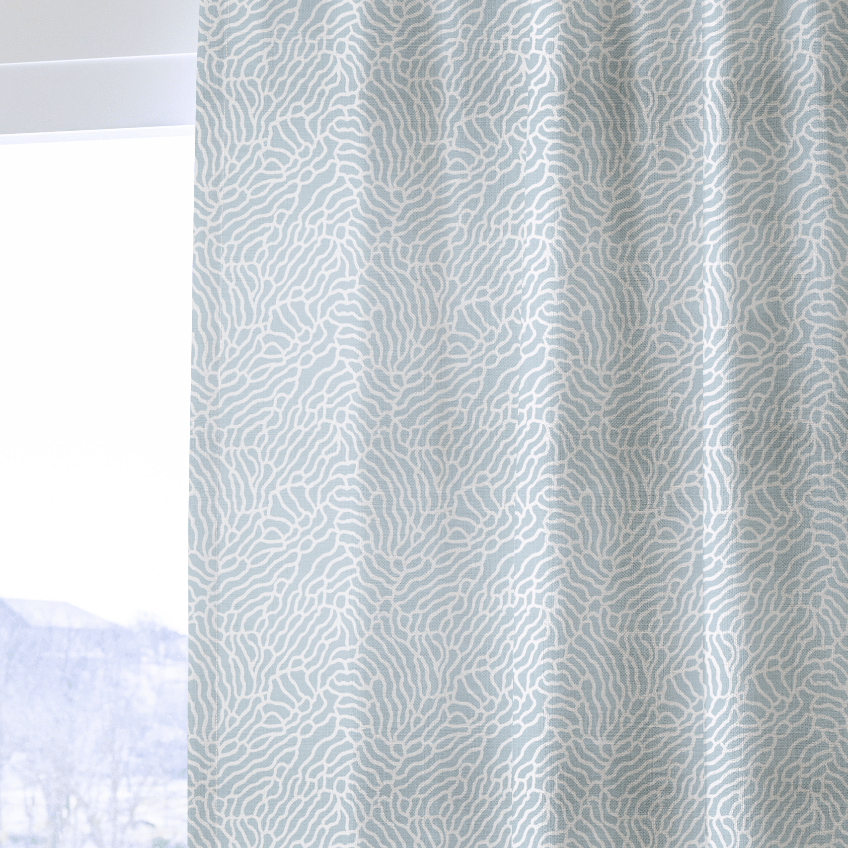 Caelum Maze - Curtain Panel - The Drapery