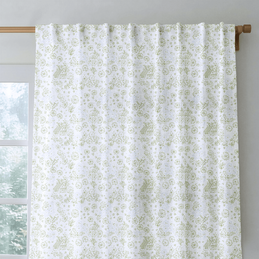 Cairos Blooms - Curtain Panel - The Drapery