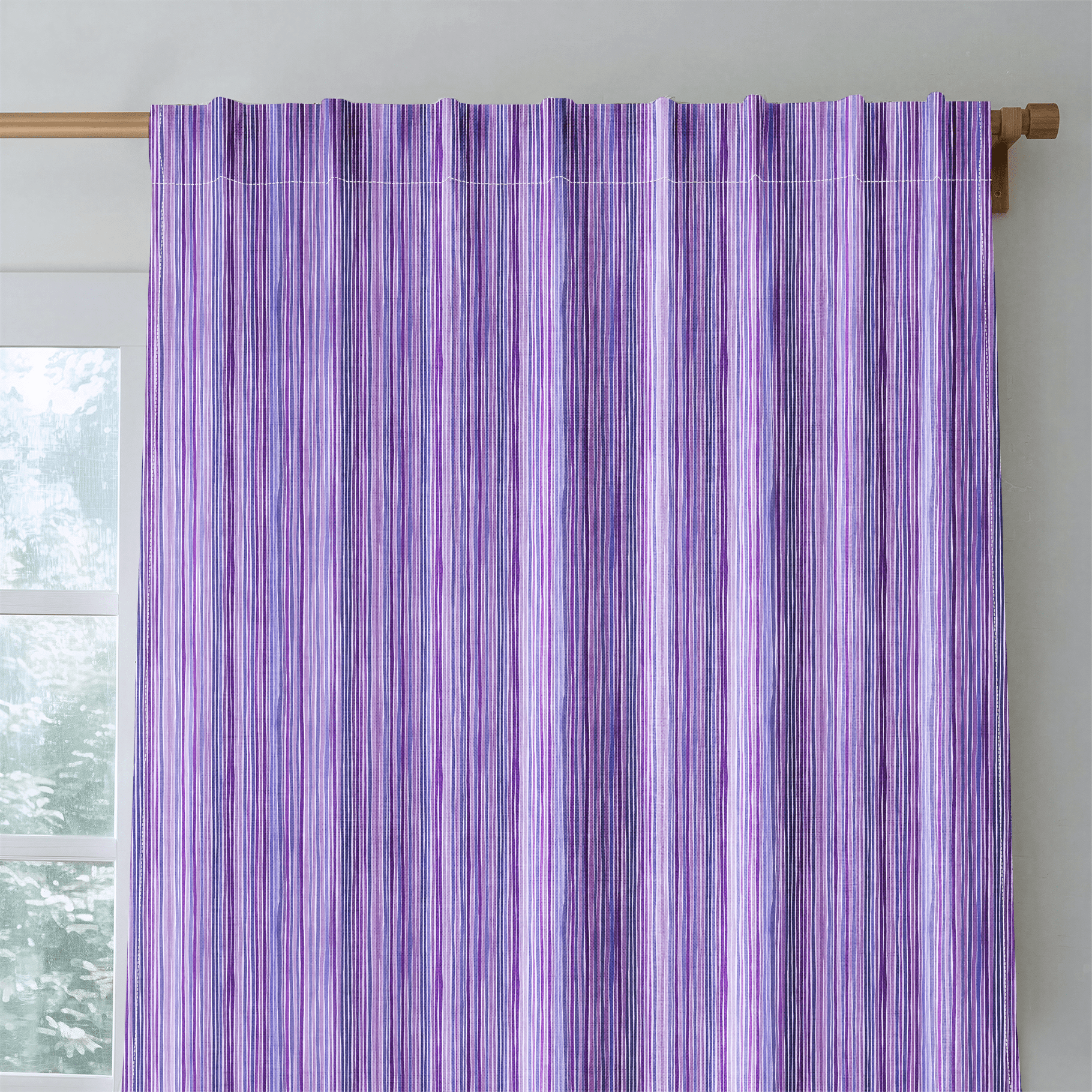 Caius Stripes - Curtain Panel - The Drapery
