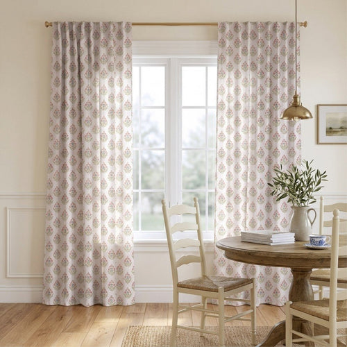 Calista Blooms - Curtain Panel - The Drapery