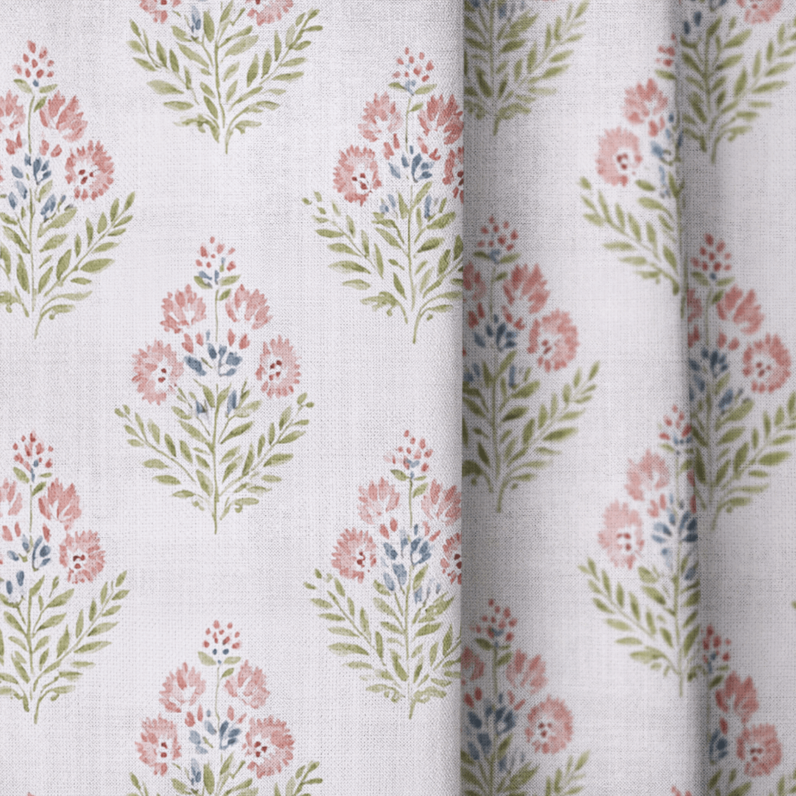 Calista Blooms - Curtain Panel - The Drapery