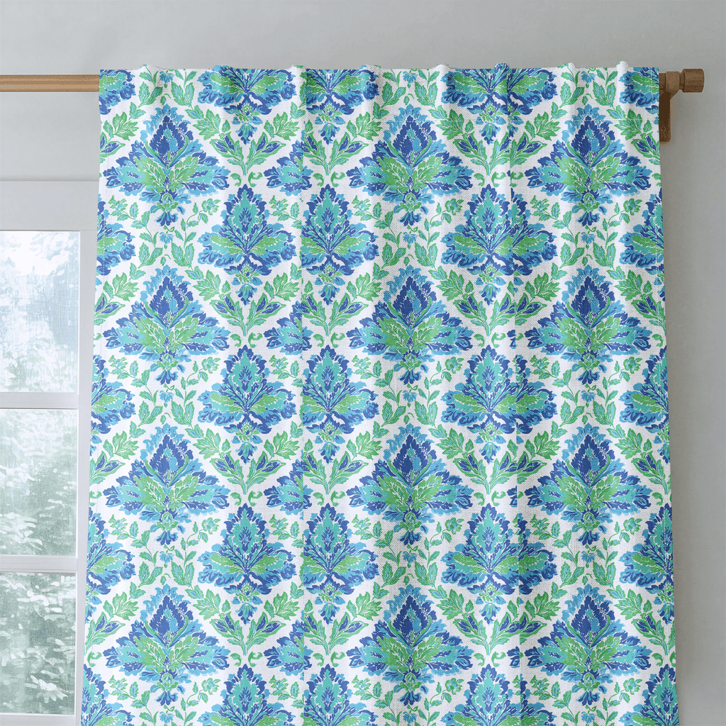 Calixter Damask - Curtain Panel - The Drapery