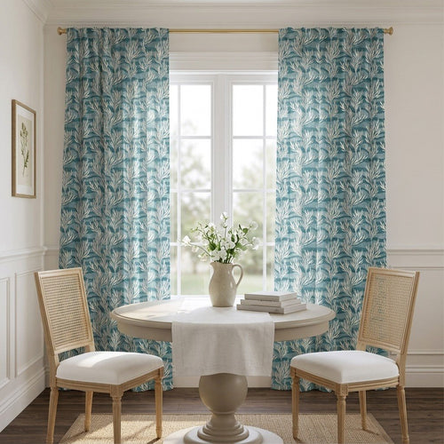 Callahan Coral - Curtain Panel - The Drapery