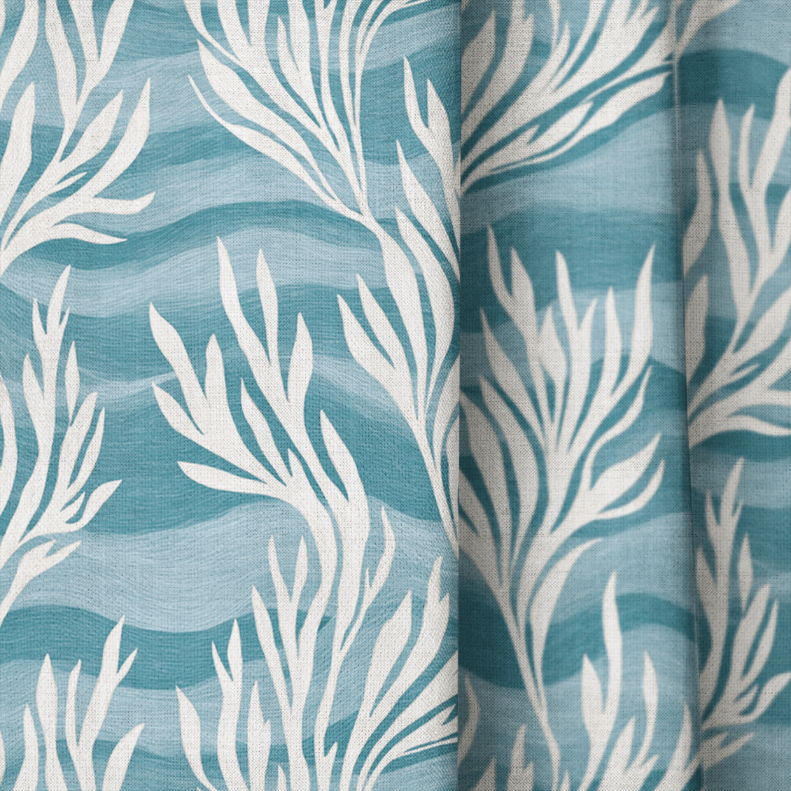 Callahan Coral - Curtain Panel - The Drapery