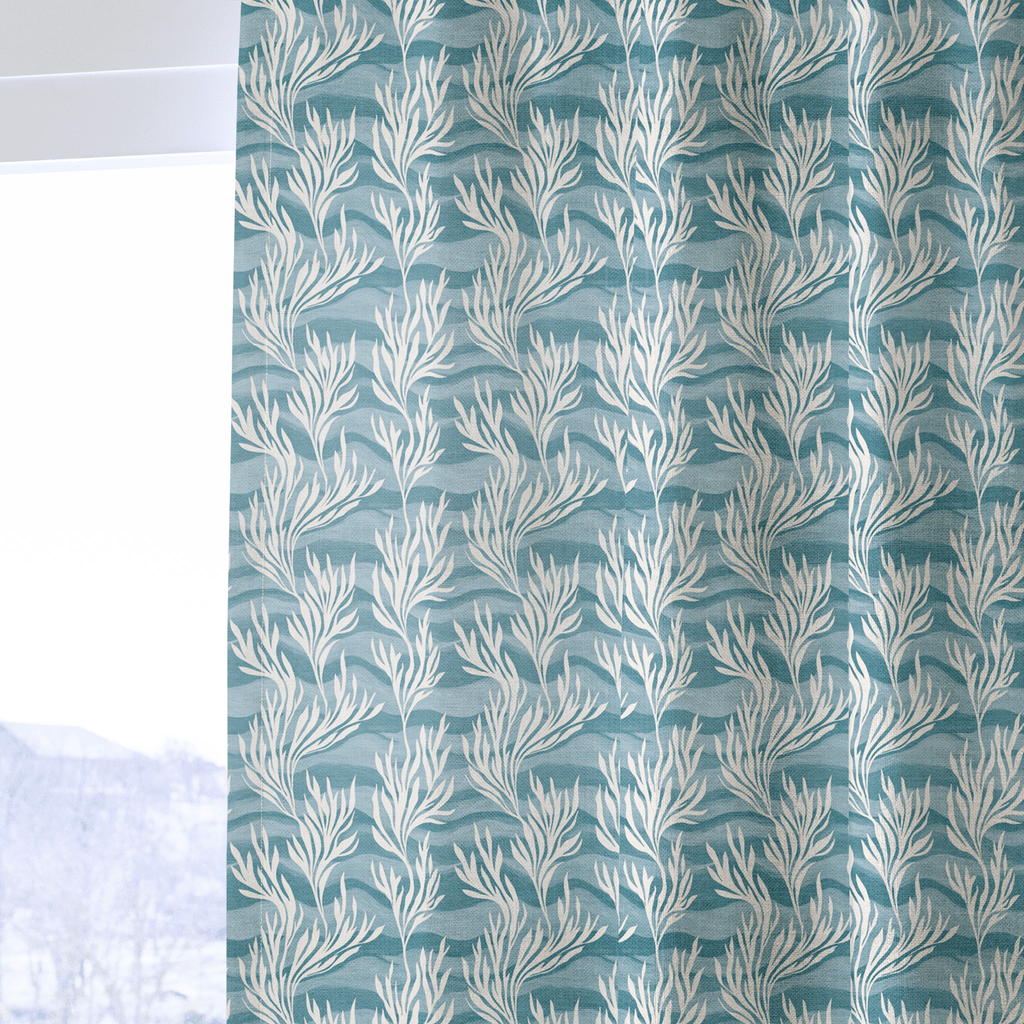 Callahan Coral - Curtain Panel - The Drapery