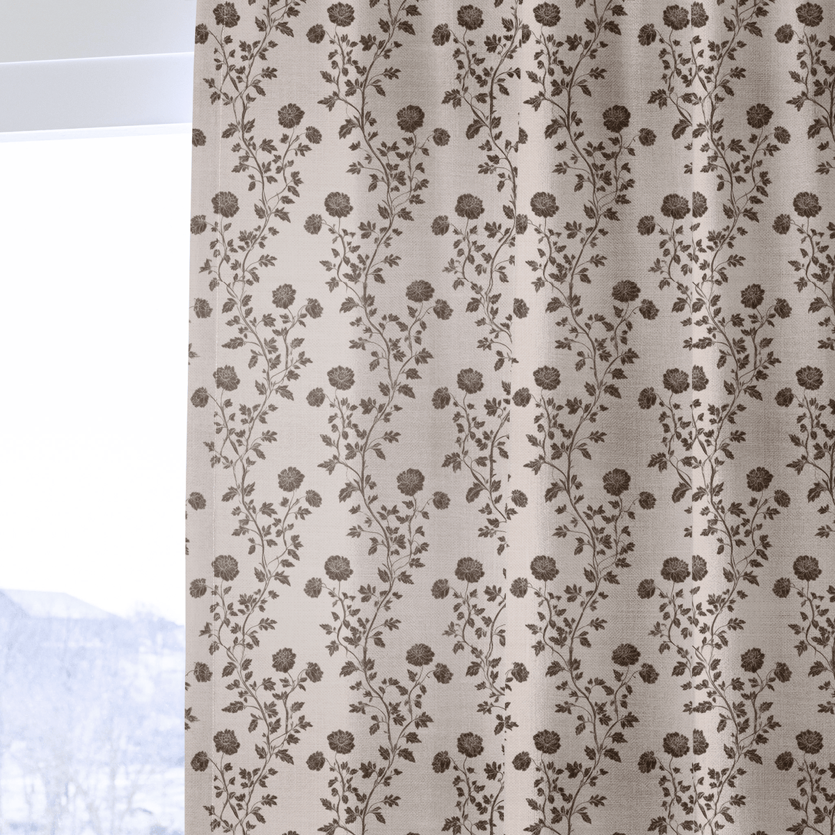 Camden Vine - Curtain Panel - The Drapery