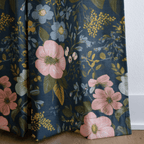 Camellia Moon - Curtain Panel - The Drapery