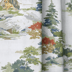Camping Retriever - Curtain Panel - The Drapery