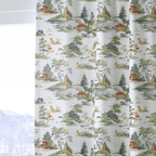 Camping Retriever - Curtain Panel - The Drapery