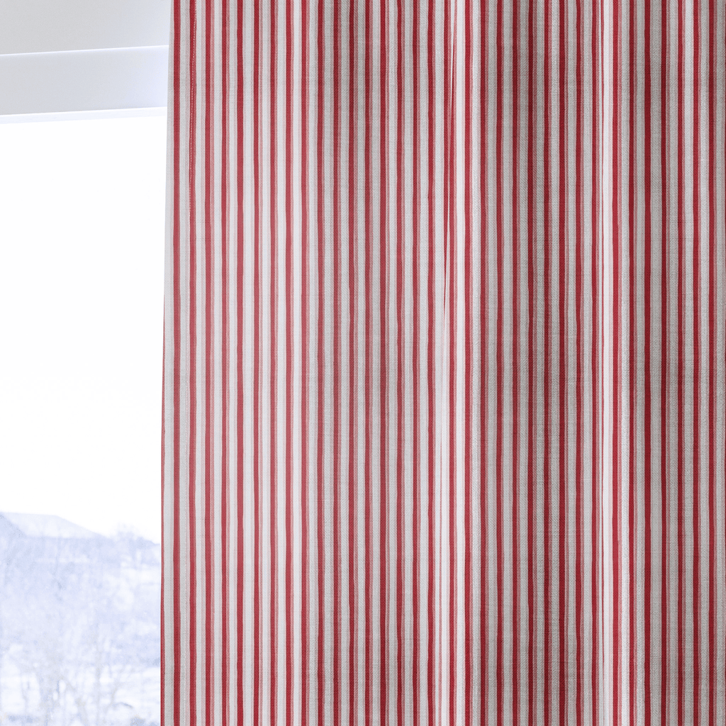 Candy Cane Lane - Curtain Panel - The Drapery
