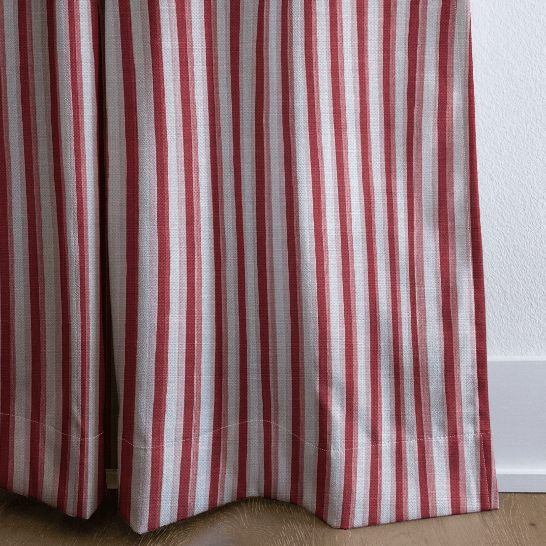 Candy Cane Lane - Curtain Panel - The Drapery