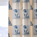 Canine Check - Curtain Panel - The Drapery