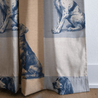 Canine Check - Curtain Panel - The Drapery