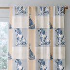 Canine Check - Curtain Panel - The Drapery