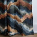 Canyon Waves - Curtain Panel - The Drapery