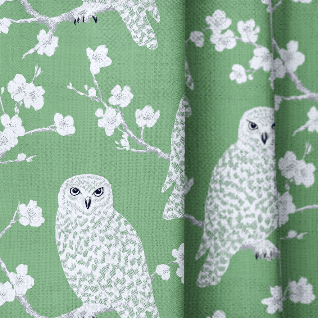 Carmen Owl - Curtain Panel - The Drapery