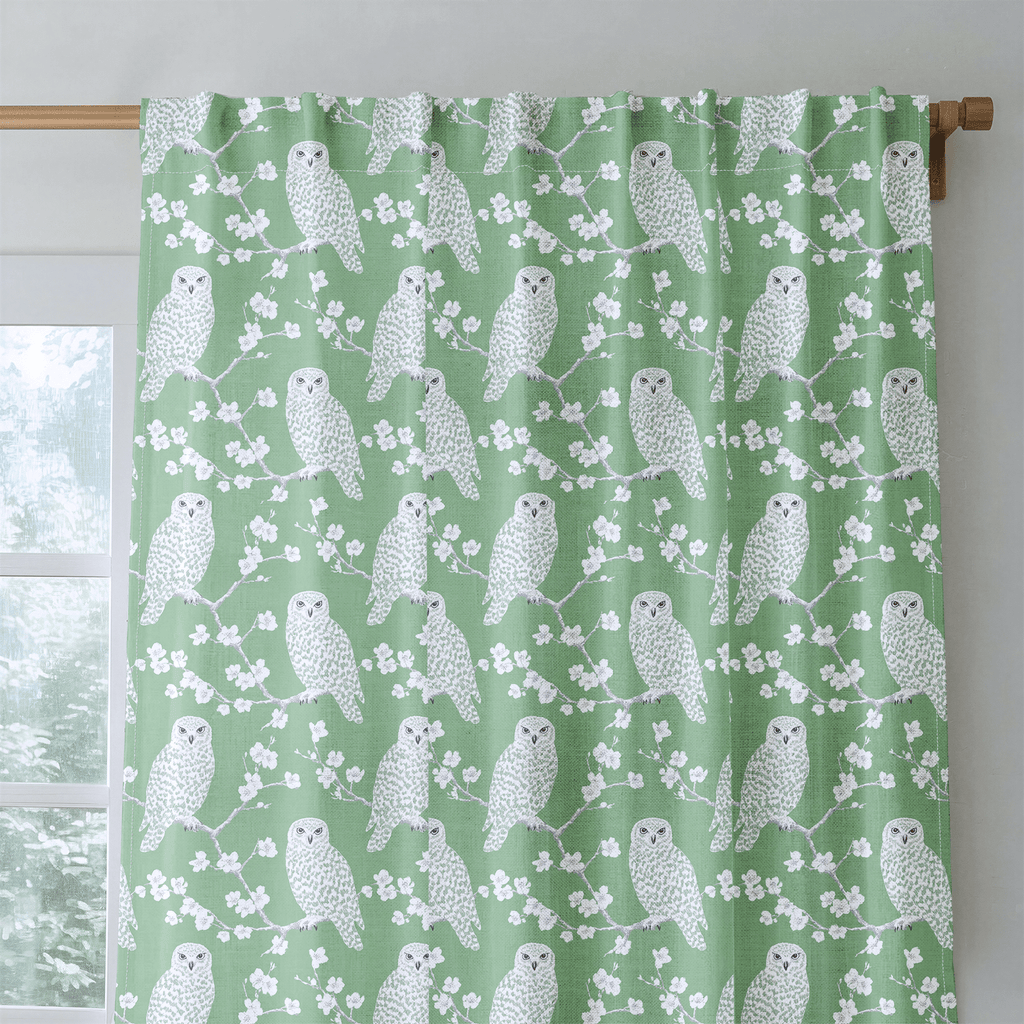 Carmen Owl - Curtain Panel - The Drapery