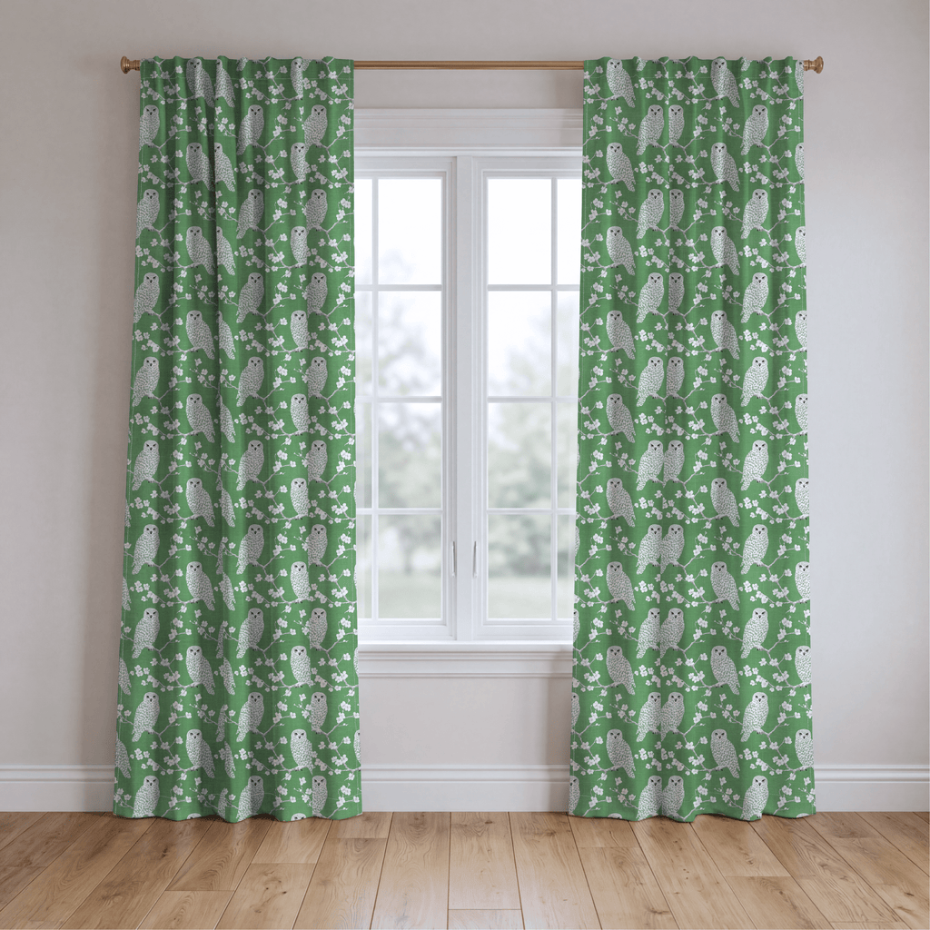 Carmen Owl - Curtain Panel - The Drapery