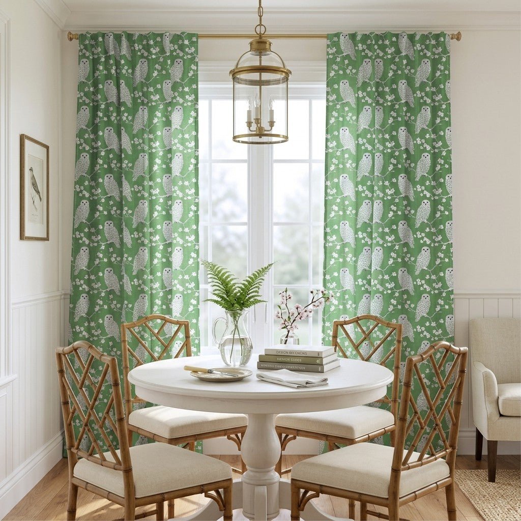 Carmen Owl - Curtain Panel - The Drapery