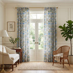 Carousel Bloom Two - Curtain Panel - The Drapery