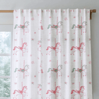 Carousel Christmas - Curtain Panel - The Drapery