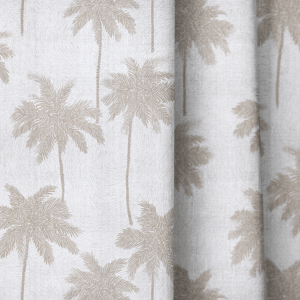 Carrington Palm - Curtain Panel - The Drapery