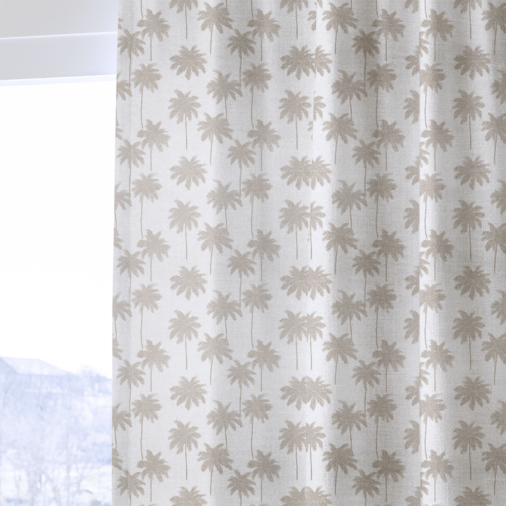 Carrington Palm - Curtain Panel - The Drapery