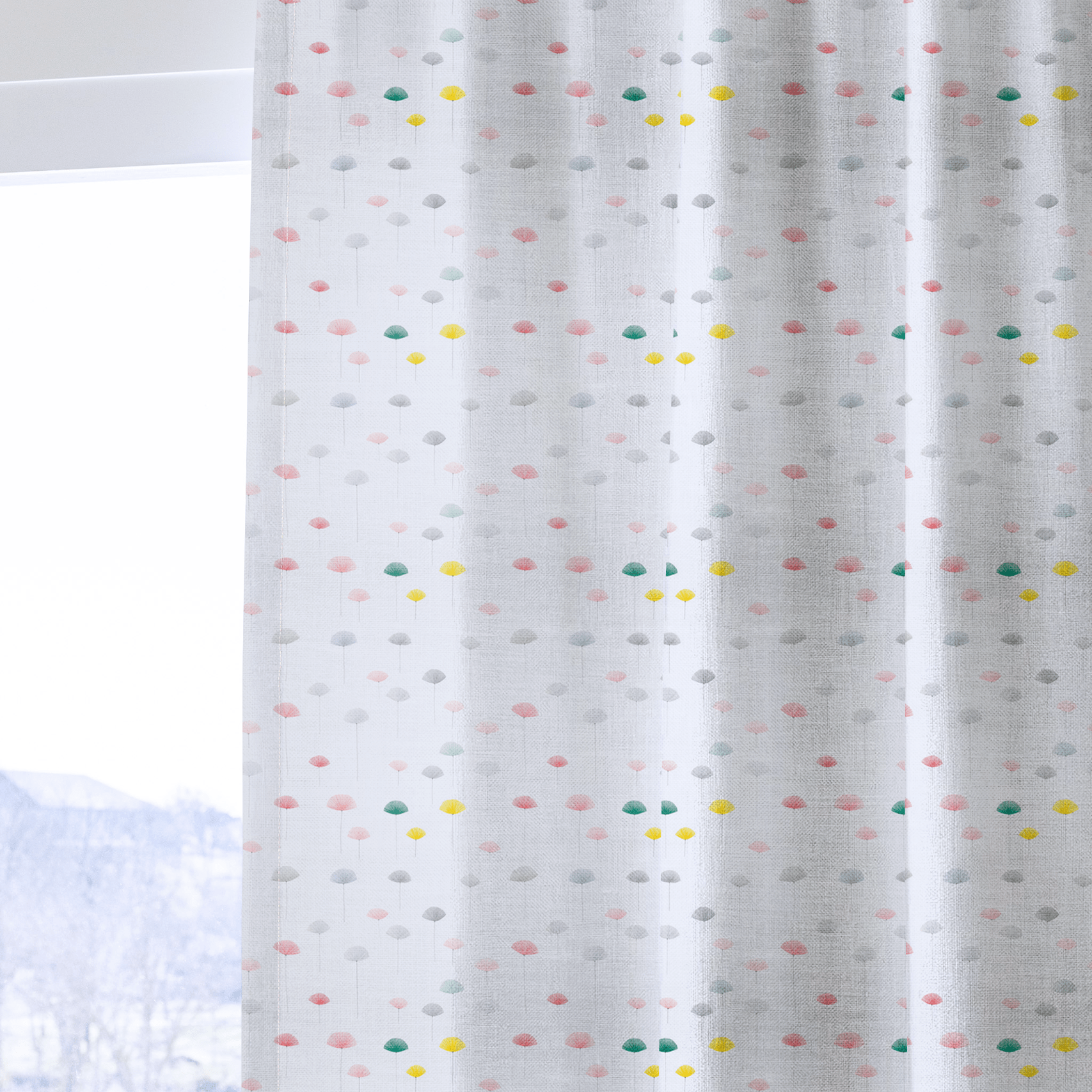 Carrowmere Blooms - Curtain Panel - The Drapery