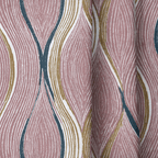 Cashel Waves - Curtain Panel - The Drapery
