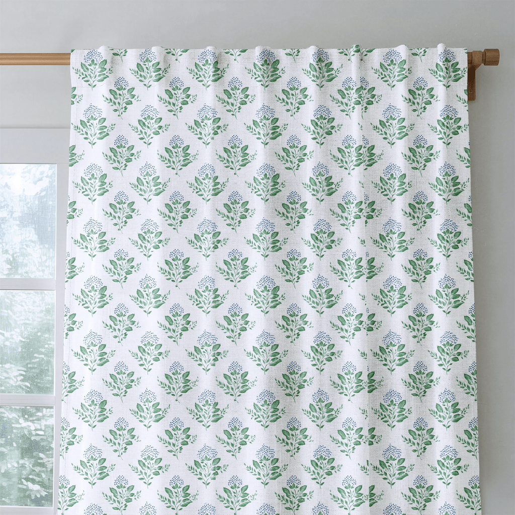 Casimer Blossom - Curtain Panel - The Drapery