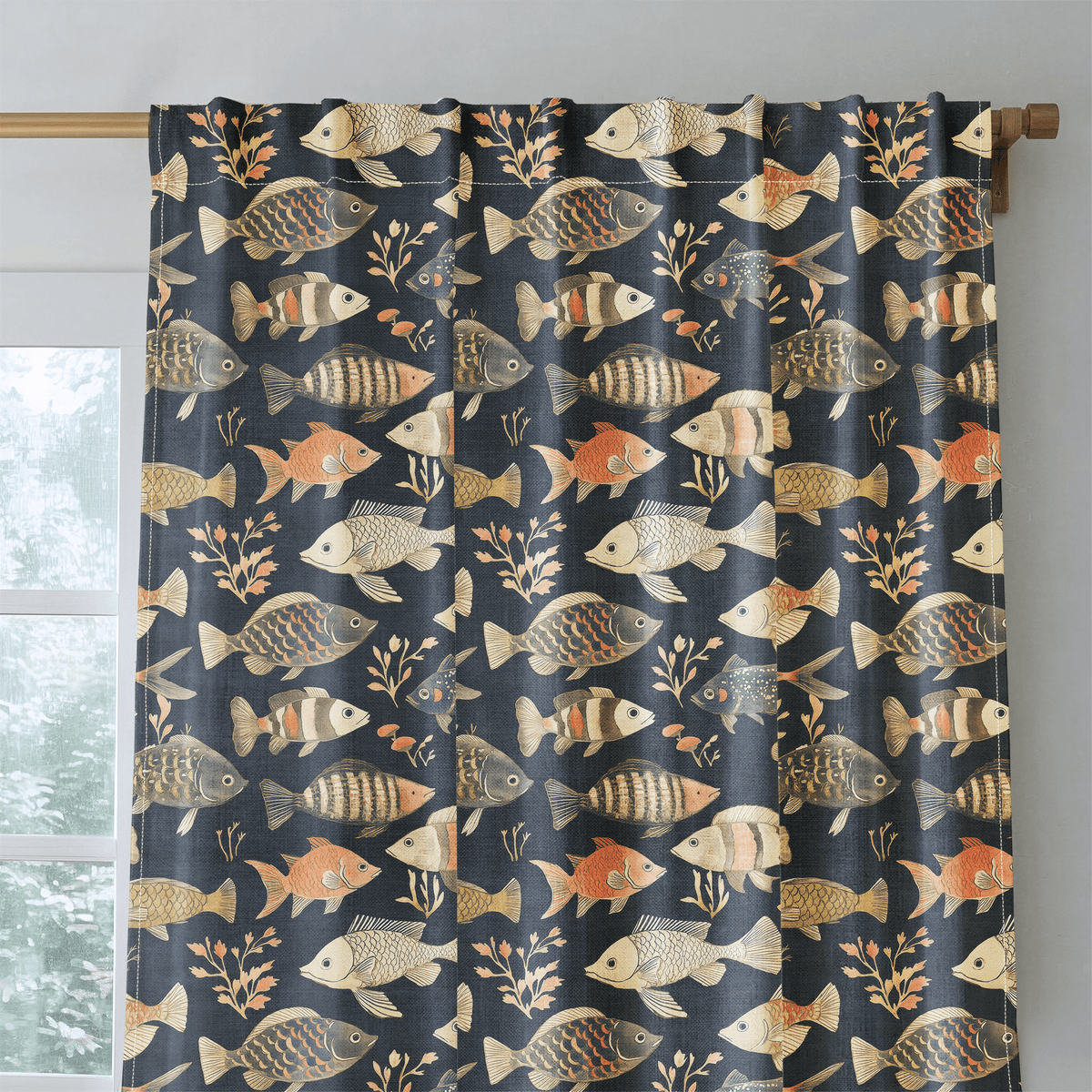 Caspian - Curtain Panel - The Drapery