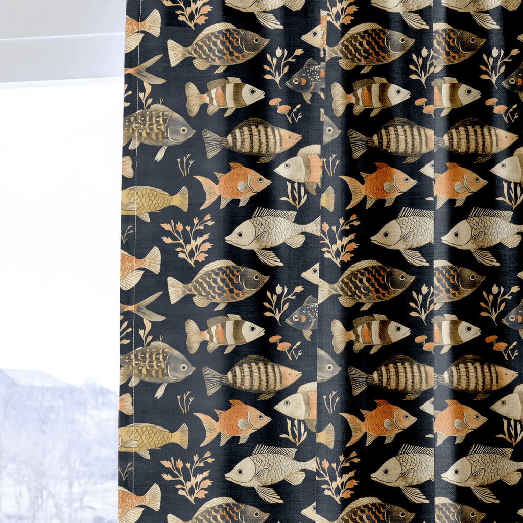 Caspian - Curtain Panel - The Drapery