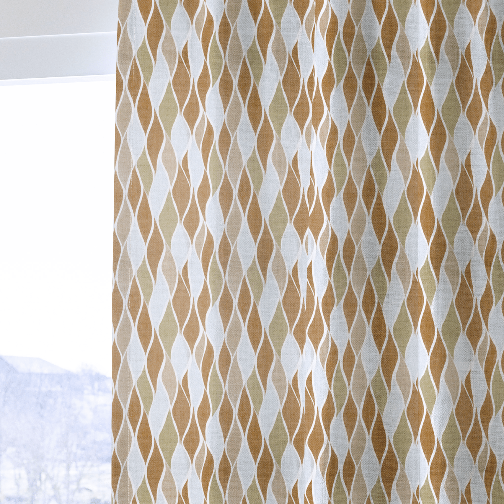 Caspian - Curtain Panel - The Drapery